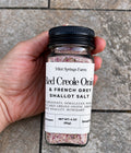 Red Creole & French Grey Shallot Seasoning Salt - Mint Springs FarmRed Creole & French Grey Shallot Seasoning SaltRed Creole & French Grey Shallot Seasoning SaltRed Creole & French Grey Shallot Seasoning SaltMint Springs Farm Mint Springs Farm