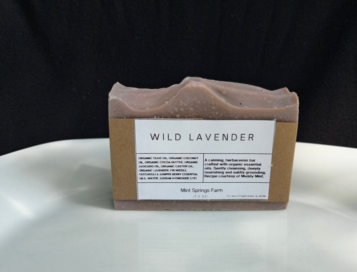 Wild Lavender Body Bar - Mint Springs FarmWild Lavender Body BarWild Lavender Body BarWild Lavender Body BarMint Springs FarmMint Springs Farm